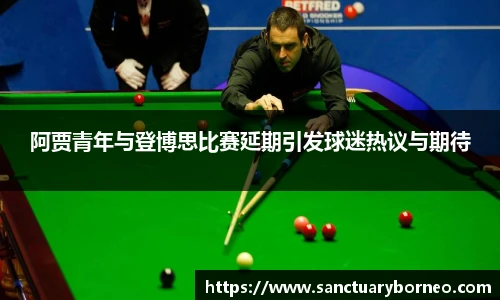 阿贾青年与登博思比赛延期引发球迷热议与期待